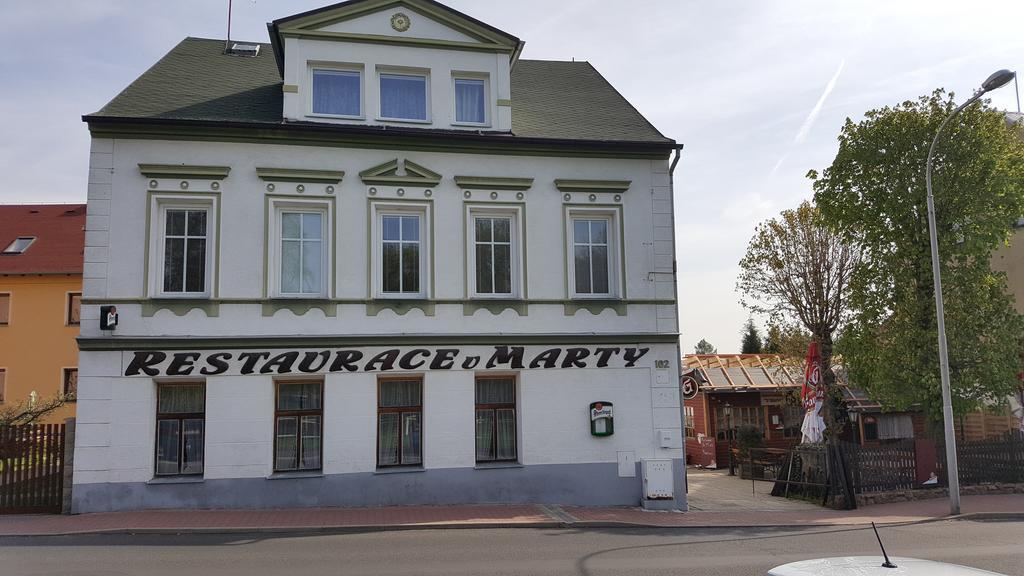 Restaurace U Marty Hotell Dubí Exteriör bild